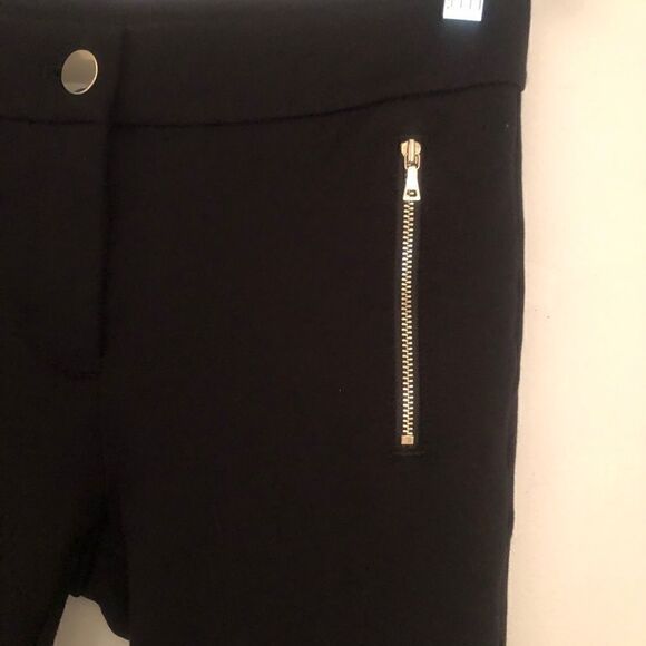 NWOT Loft very Classy Size 4 Petite Black Slim Fit Pants/ Leggings! - Picture 2 of 14